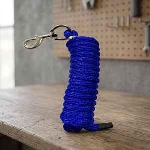Corde de trelage pour chevaux en coton, design tressé à la main, corde de trelage en nylon colorée pour chevaux - Product Image 1