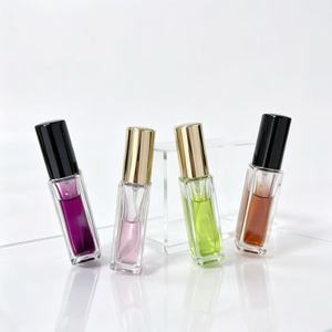 5ml 8ml 10ml 15ml 20ml Empty Square Glass Perfume Bottles with Pump Sprayer and <strong>Reed</strong> Diffuser <strong>Screen</strong> Printed - Product Image 5