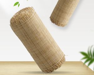 Material de muebles decorativos de bambú, fábrica al por mayor, estilo rural, agujero de rejilla cuadrada indonesia, tejido de ratán natural - Product Image 5