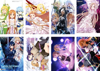 Lot de 8 affiches d'anime personnalisées 42*29cm pour cosplay et décoration de chambre - Vente en gros