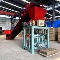 Machine à briques de ciment, machine à briques creuses, machine automatique de formage de blocs 4-35 avec moule personnalisé