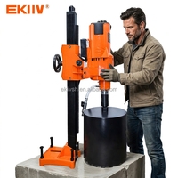 Perceuse à carottage diamantée humide/sèche EkIIv MW-205, support de machine de forage de béton, perceuse à carottage électrique industrielle humide