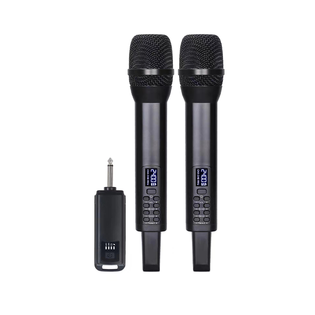 Universal Wireless Microphone 2.4g Professional Stage Performance Karaoke Charging Reverb High and Low Bass Dynamic Microphone