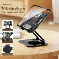 Support de tablette portable pliable rotatif à 360 ° pour tablette iPad