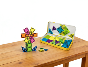 Juego de Bloques de Construcción Magnéticos de 3.75CM, 50 Piezas, Juguete Educativo STEM 3D, Juguete de Construcción Creativa para Niños Pequeños y Preescolares - Product Image 5