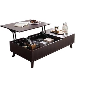 Mesa de chá multifuncional, mesa de café criativa dobrável para uso duplo, elevação e sala de estar para família - Product Image 4
