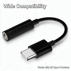 Adaptador de Audio Tipo C a Conector de Auriculares de 3.5 mm, Cable Convertidor con Sonido HiFi sin Pérdidas para Teléfonos Inteligentes Android, Tabletas y <span class=keywords><strong>PC</strong></span> - Product Image 3