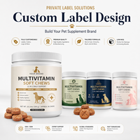 Complément Multivitaminé Premium Pressé à Froid pour Animaux de Compagnie - Plus de 20 Nutriments pour la Santé Cardiaque et Intestinale - Fabricant OEM à Marque Privée