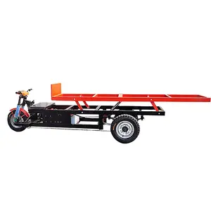 Electric heavy brick factory used to pull brick tricycle can lift battery three wheel wet blank transport vehicle manufacturers