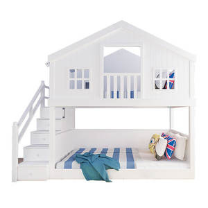 <span class=keywords><strong>Lit</strong></span> pour enfants en bois massif créatif arbre maison <span class=keywords><strong>lit</strong></span> <span class=keywords><strong>superposé</strong></span> <span class=keywords><strong>adolescent</strong></span> stockage étagère haute <span class=keywords><strong>lit</strong></span> mère avec toboggan peut être personnalisé - Product Image 3