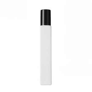 <b>10ml</b> Cylinder Golden Cover Perfume Empty Glass <b>Bottle</b> Roller Sealed Bamboo Collar Round Essential Oil for - Product Image 1