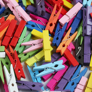 Bricolage suspendu Arts Artisanat Meubles Bambou Enfants Petit Clip <span class=keywords><strong>En</strong></span> <span class=keywords><strong>Bois</strong></span> Fait <span class=keywords><strong>À</strong></span> La Main Matériel Bonbons Couleur <span class=keywords><strong>Bois</strong></span> Pinces <span class=keywords><strong>À</strong></span> <span class=keywords><strong>Linge</strong></span> - Product Image 5