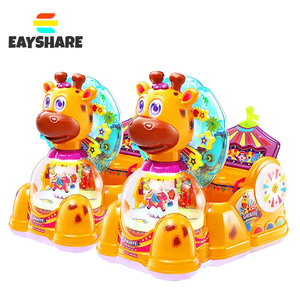 Vente directe d'usine, machine à manège girafe pour enfants, machine d'amusement électrique, machine à manège pour enfants, balançoire - Product Image 5