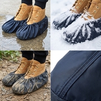 Protège-chaussures réutilisables, imperméables et antidérapants en tissu Oxford, design pliable, plusieurs tailles disponibles, directement de l'usine