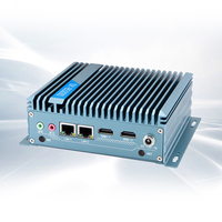 Mini PC industriel N95/N100 sans ventilateur, intégré, avec Ethernet Gigabit et plusieurs ports LAN pour les projets d'automatisation d'entrepôt