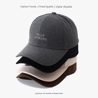Topi Baseball Snapback 6 Panel Bordir Huruf Gaya Vintage Unisex, 100% Katun, Dapat Disesuaikan, Cocok untuk Semua Musim, Menyempurnakan Bentuk Wajah