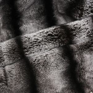 Manta <span class=keywords><strong>de</strong></span> Piel <span class=keywords><strong>de</strong></span> Conejo Rex Chino Genuina XJ, Piel Suave y Gruesa para Silla y Cama, Color <span class=keywords><strong>Chinchilla</strong></span> Teñido, Alfombra <span class=keywords><strong>de</strong></span> Piel - Product Image 2