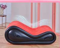 Canapé gonflable en PVC épais et durable, résistant aux explosions, pour l'intérieur des hôtels