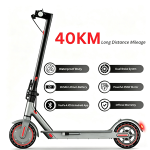 Monopattino Elettrico <span class=keywords><strong>D</strong></span>(8) Pro 250W con Velocità Massima fino <span class=keywords><strong>a</strong></span> 25km/h, Disponibile in Magazzino EU <span class=keywords><strong>e</strong></span> USA, Fornitore all'Ingrosso, Tipo Smart Elettronico - Product Image 1
