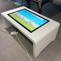 Table intelligente de 43 pouces Android pour enfants avec écran tactile interactif étanche, table de jeux LCD