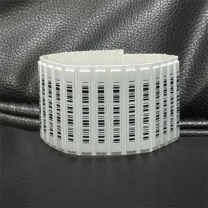 5000 étiquettes souples EAS AM 58KHz plus petites avec code-barres pour la sécurité antivol des magasins de détail - Product Image 4