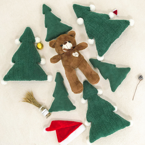 Tùy Chỉnh Các Loại Khác Nhau Mềm Sang Trọng Santa Claus, Người Tuyết, Cây Giáng Sinh Sang Trọng Bìa Đệm Gối - Product Image 3