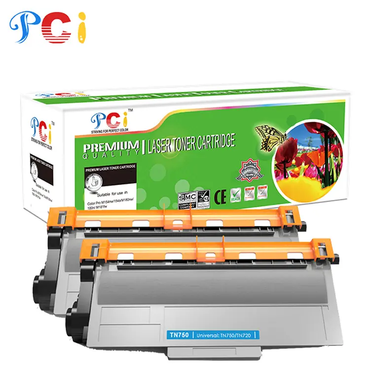 भाई के लिए संगत काले toner TN750 HL-5450DN/5470DW/6180DW प्रिंटर TN750