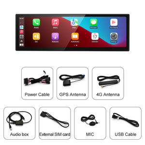 Lecteur multimédia vidéo GPS de voiture STWEI 14,9 pouces pour Série 1 F20 2017-2018, stéréo 4G WiFi Carplay Android Auto Navigation Head - Product Image 6