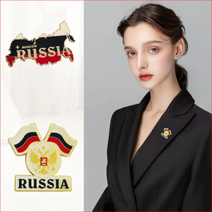 En stock: Imanes de nevera rusos, insignias de recuerdo <span class=keywords><strong>del</strong></span> <span class=keywords><strong>Kremlin</strong></span>, pines esmaltados, emblemas de bandera, pegatinas de castillo para teléfono, regalos de viaje personalizados - Product Image 4