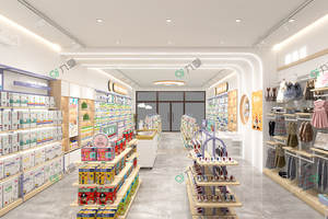 10-KLYLS002-B Design d'intérieur de boutique pour bébé d'esthétique contemporaine, aménagement modulaire de <span class=keywords><strong>magasin</strong></span> de maternité pour la décoration de <span class=keywords><strong>magasin</strong></span> pour bébé - Product Image 5