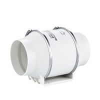 Ventilateur extracteur silencieux à flux mixte 6 7 8 pouces ventilateur en ligne ventilateur de conduit en ligne pour la ventilation de la cuisine à domicile