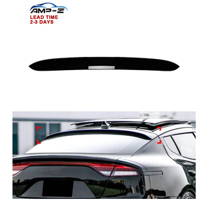 Accesorios de coche, alerón de techo de ventana trasera negro brillante para <span class=keywords><strong>Kia</strong></span> Stinger 2018 + - Product Image 1
