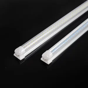 Offre Spéciale led tube intégré latte AC85-265v 12v led tube intégré double face led tube lumière