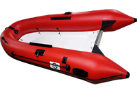 Perahu Karet Tiup RIB330 Kecil dengan Mesin Luar untuk Berlayar di Sungai dan Rekreasi
