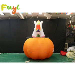 Caballo Inflable Personalizado de Diseño Nuevo 2026, Color Naranja, Simboliza el Éxito, para Decoración de Centros Comerciales y <span class=keywords><strong>Publicidad</strong></span> - Product Image 4