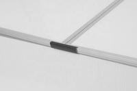 Mini serre extérieure en aluminium pliable cadre froid en aluminium maison verte pour plante