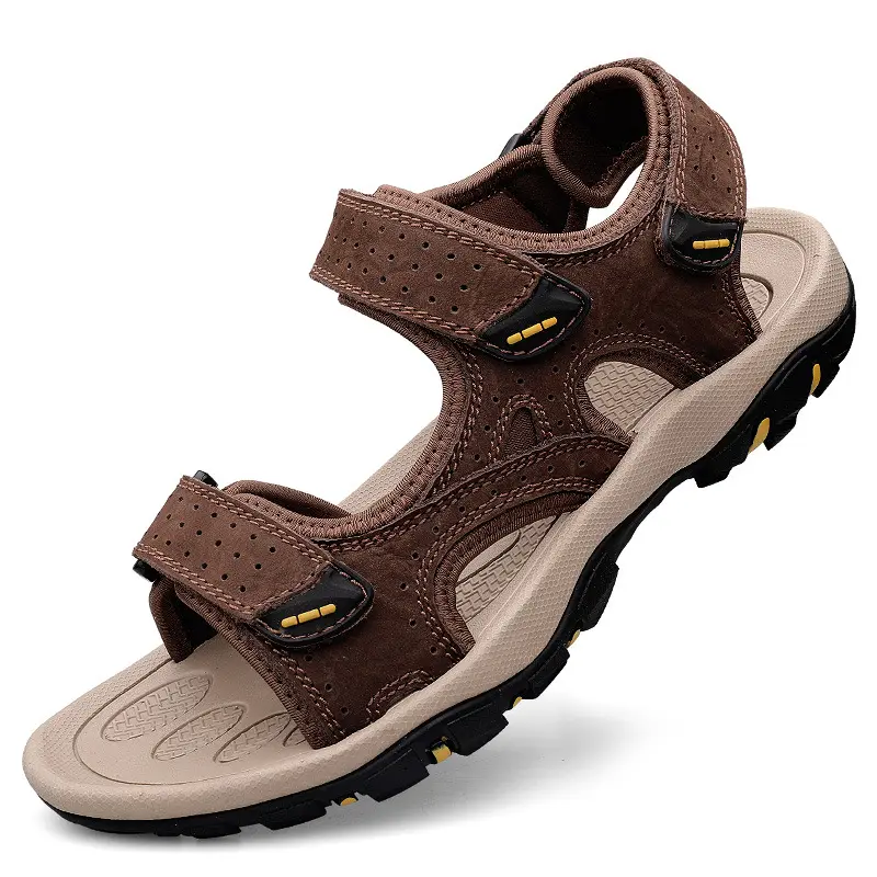2021 new arrival summer custom design men's flip flops high quality open toe flat beach shoes sandals for men