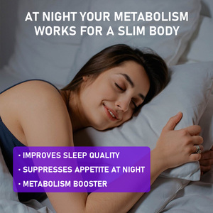 Capsules brûle-graisses nocturnes directes d'usine avec vitamine D, favorisant le métabolisme nocturne et améliorant la qualité du sommeil - Product Image 6