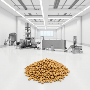 Ligne de production de croquettes pour chiens et chats de grande capacité – Machine de fabrication d'aliments pour animaux de compagnie - Product Image 2