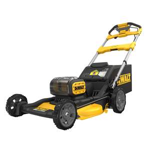 Cortacésped Dewalt con Caja Recolectora de 100L, Altura de Corte de 80mm, Inalámbrico, a Batería, Diseño de Cuchilla Rotatoria - Product Image 1