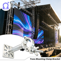Support de fixation intégré pour écran LED, montage mural robuste en aluminium avec base réglable pour équipe de tournée de concert