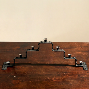 Modern <b>Black</b> Metal Seven Arm Candle Holder Decorative Taper <b>Candlestick</b> Candelabra Table Centerpiece Home Decor - Product Image 1