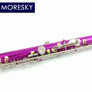 Flûte MORESKY 16 clés Close-C rose avec clé E 609 - Product Image 4