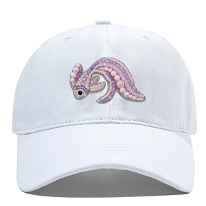 Gorra de béisbol promocional de alto rendimiento, con diseño de pez dorado, colores personalizados, gruesa, negra, lisa, para club - Product Image 2