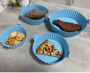 6 Pcs Reusable Non-stick air Fryer <b>Accessories</b> Silicone Coating Pot Basket Forma De air Fryer Silicone air Fryer Liners Sets - Product Image 6