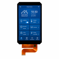Maßgefertigtes IPS Weitwinkel 4,99 Zoll 720x1280 MIPI 4-Kanal AA 62,1x110,4mm LCD-Anzeigemodul für Smart Home Steuerung Mit Angepasstem FPC
