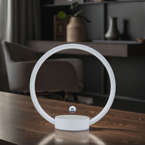 Lampe à bille magnétique à lévitation, prix usine HCNT, petite lampe LED flottante pour salon, décoration intérieure - Product Image 4