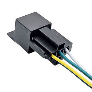 Universal <span class=keywords><strong>12V</strong></span> 40A 5Pin DC Relé Práctico Auto Socket con Arrancador para Black Car Universal Car Relay - Product Image 3