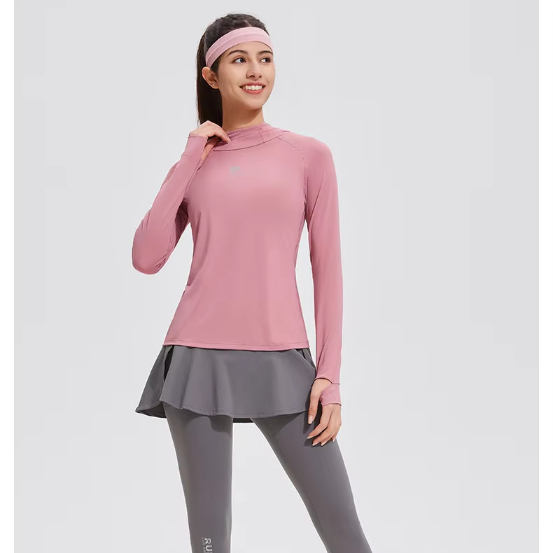 Beautiful Islamic Muslim Sportswear Sets Support Custom Logo Color Design Made From Polyester Nylon Spandex For Women Gym Wear