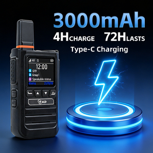 วิทยุสื่อสาร TID TD-G19 Global LTE POC หน้าจอ 1.44 นิ้ว รองรับซิมคู่ ระบบตัดเสียงรบกวน AI แบตเตอรี่ 3000mAh ชาร์จผ่านพอร์ต Type-C - Product Image 3